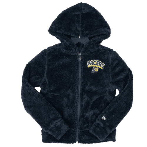 Youth Girls Indiana Pacers Sherpa Full Zip Fleece by New Era